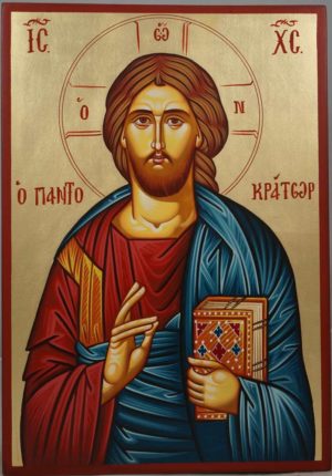 Christ Ruler of All Hand-Painted Greek Orthodox Icon