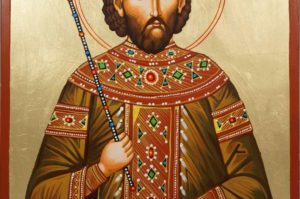 Emperor St Constantine XI Hand-Painted Orthodox Icon