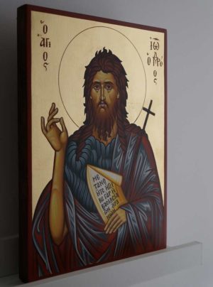 St Prophet John Forerunner Hand-Painted Icon