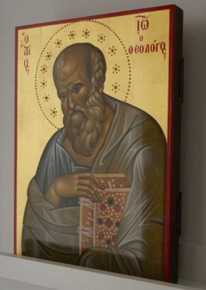 Apostle John the Theologian Hand-Painted Byzantine Icon