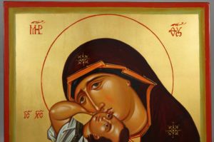 Panagia Pelagonitissa Hand-Painted Byzantine Icon