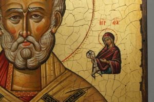 Saint Nicholas Hand-Painted Orthodox Icon