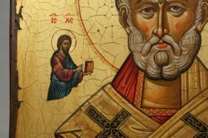 Saint Nicholas Hand-Painted Orthodox Icon