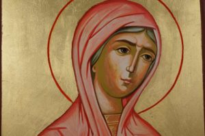 St Hannah the Prophetess Hand-Painted Orthodox Icon