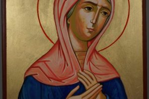 St Hannah the Prophetess Hand-Painted Orthodox Icon