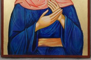 St Hannah the Prophetess Hand-Painted Orthodox Icon