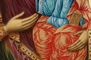 Virgin Mary the Guide Hand-Painted Orthodox Icon