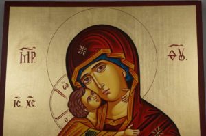 Vladimir Mother of God Large Hand-Painted Orthodox Icon