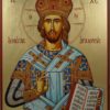 Christ the Great High Priest Hand-Painted Greek Orthodox Icon