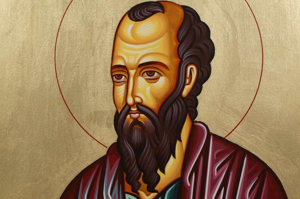 Saint Paul the Apostle Hand-Painted Orthodox Icon