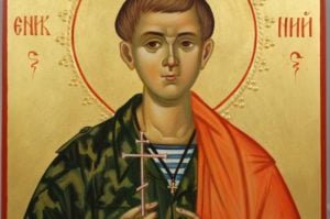 St Evgeny (Eugene) Rodionov New Martyr Hand-Painted Icon