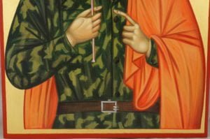 St Evgeny (Eugene) Rodionov New Martyr Hand-Painted Icon