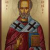 Saint Nicholas of Myra Hand-Painted Orthodox Icon