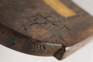 Aged Look Hand-Painted Byzantine Icon with Antique Metal Hanger