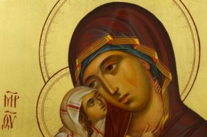 St Anna Anne Hand-Painted Orthodox Icon