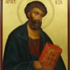 Apostle Mark Evangelist Hand-Painted Byzantine Icon