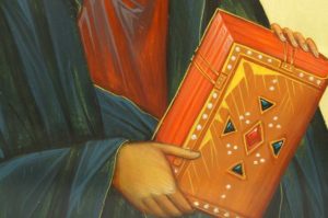 Pyhä Apostoli Markus Hand-Painted Byzantine Icon