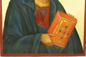 Pyhä Apostoli Markus Hand-Painted Byzantine Icon