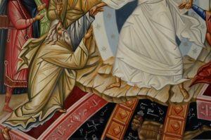 Resurrection Chora Hand Painted Byzantine Orthodox Icon on Wood