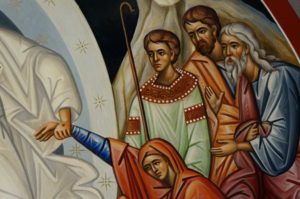 Resurrection Chora Hand Painted Byzantine Orthodox Icon on Wood