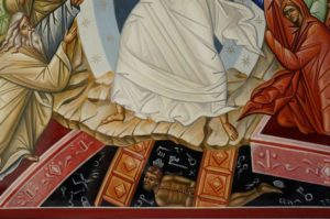 Resurrection Chora Hand Painted Byzantine Orthodox Icon on Wood