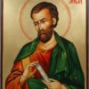 Saint St Apostle Bartholomew Hand Painted Byzantine Icon