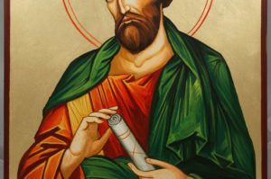 Saint St Apostle Bartholomew Hand Painted Byzantine Icon