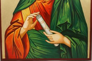 Saint St Apostle Bartholomew Hand Painted Byzantine Icon