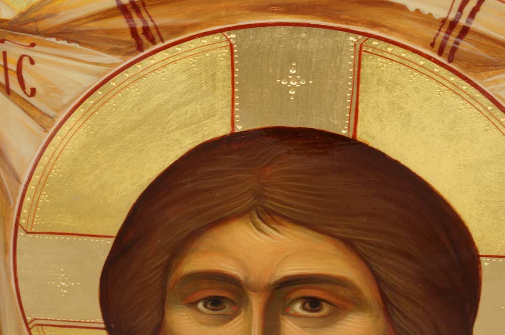 The Holy Face - Ubrus Mandylion Hand-Painted Russian Orthodox Icon