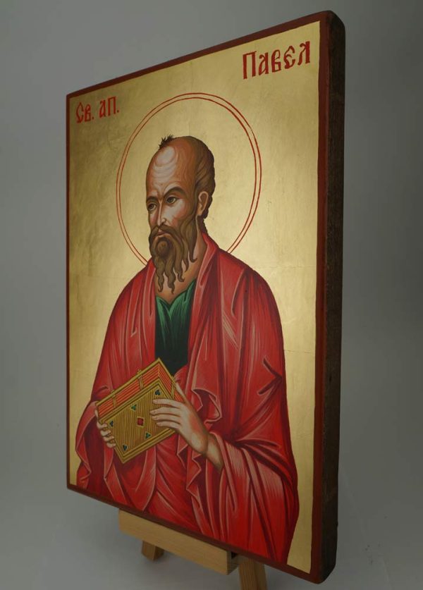 saint paul the apostle icon hand painted orthodox