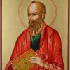 saint paul the apostle icon hand painted orthodox