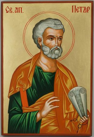 saint peter the apostle icon hand painted orthodox