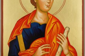 Saint Thomas the Apostle Large Hand Painted Orthodox Icon on Wood