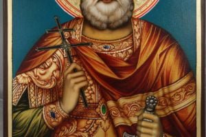 Martyr Menas of Egypt Hand-Painted Byzantine Icon