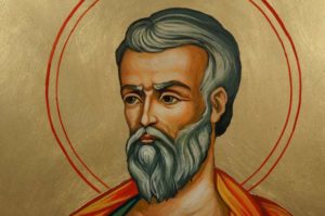 Saint James the Apostle son of Zebedee Hand-Painted Icon