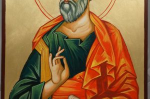 Saint James the Apostle son of Zebedee Hand-Painted Icon