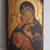 Theotokos of Vladimir (antique style) Hand-Painted Icon