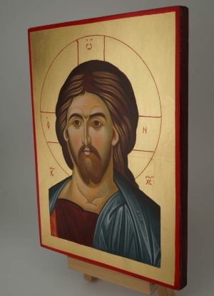 jesus christ the savior icon hand painted orthodox