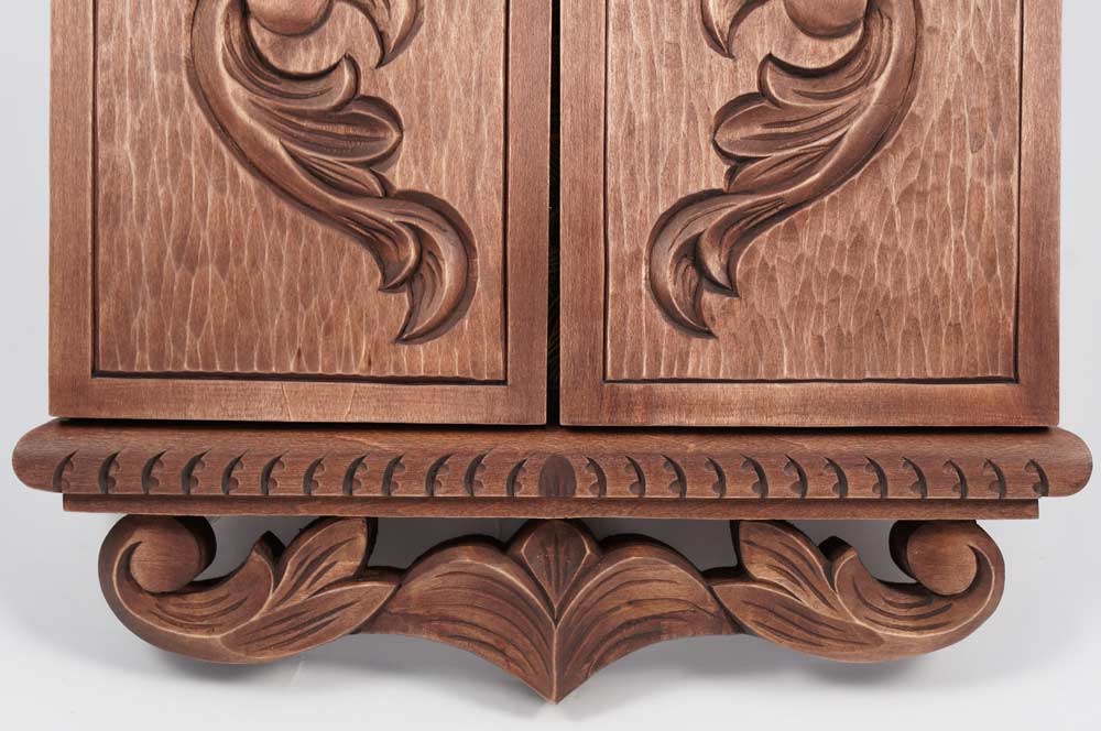 Deesis Hand-Carved and Hand-Painted Orthodox Triptych