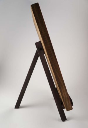 Orthodox Icon Stand Easel Dark Natural Wood