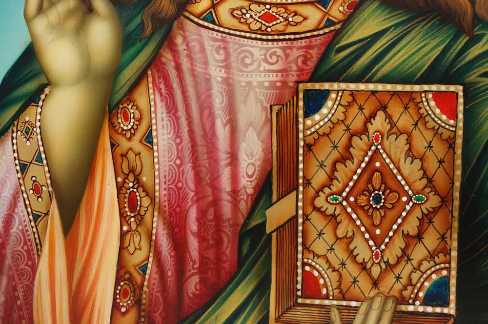 Christ Pantocrator Hand-Painted Orthodox Icon
