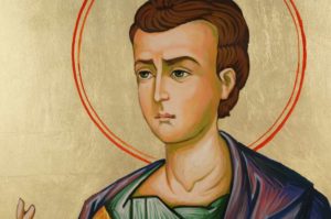 Saint Philip the Apostle Hand Painted Byzantine Orthodox Icon on Wood