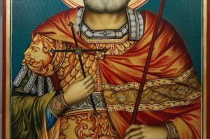 Martyr Menas of Egypt Hand-Painted Orthodox Icon