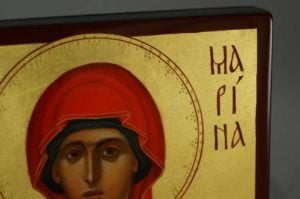 St Marina the Great Martyr Hand-Painted Orthodox Icon