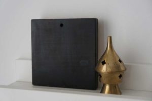 Hand-Painted Byzantine Icon of Theotokos Eleusa Miniature