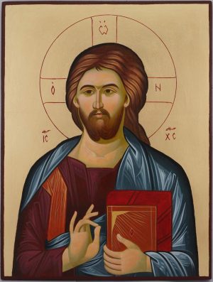 jesus christ ruler of all icon hand painted orthodox