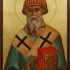 St Spyridon of Trimythous Hand-Painted Orthodox Icon