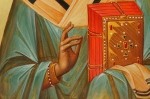 St Spyridon of Trimythous Hand-Painted Orthodox Icon