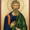 Hand-Painted Orthodox Icon of Saint Andrew the Apostle