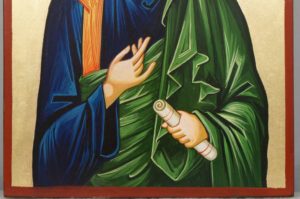 Hand-Painted Orthodox Icon of Saint Andrew the Apostle